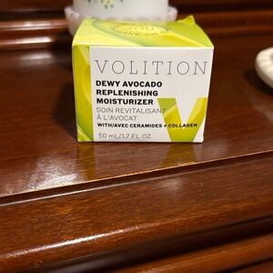 Volition Dewy Avocado Replenishing Moisturizer - Green and White